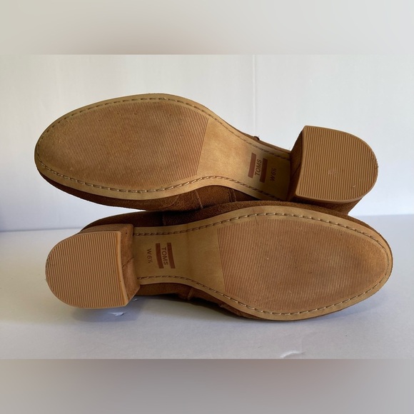 EUC Toms Women’s Evie Zippered Ankle Boots. - Picture 6 of 8